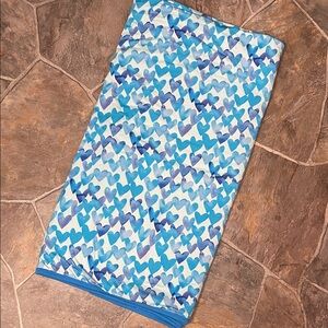 Little Sleepies Blue and White Heart Kids Swim Coverup